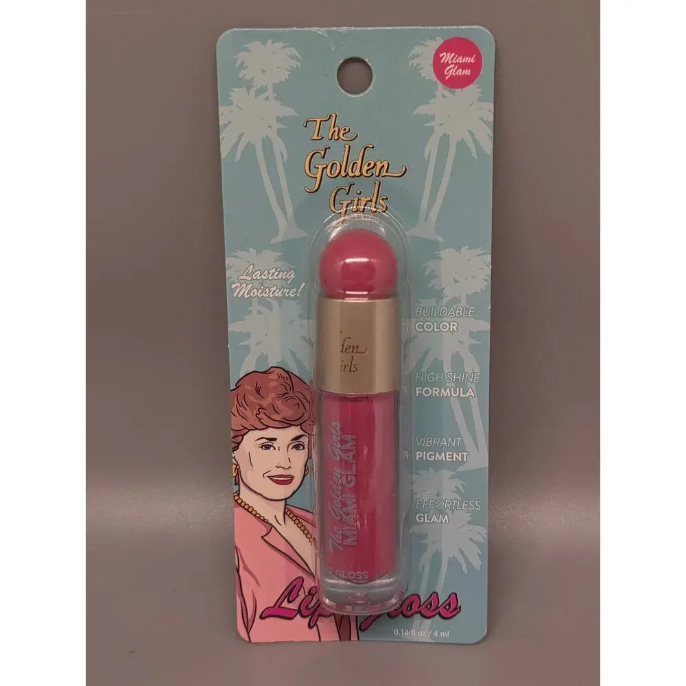 Golden Girls lip gloss collection features character-themed packaging (Set of 4)
